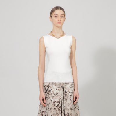 ＜EPOCA (Women)＞キュプラベーシック　ノースリーブニット（Ｍ５Ｎ２８３１８＿＿）