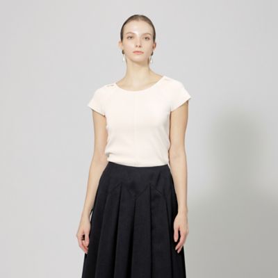 ＜EPOCA (Women)＞レーヨンナイロンストレッチ　ニットプルオーバー（Ｍ５Ｎ３６３９３＿＿）