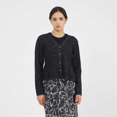 EPOCA (Women)/エポカ ラメノットヤーン ニットカーディガン(M5N36642__) クロ09L トップス【三越伊勢丹/公式】