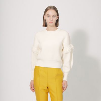 La maglia due】ローゲージニットプルオーバー