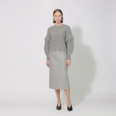 エポカ　La maglia dueニットショートジレ La maglia due】ラメニットプルオーバー(トップス)｜EPOCA