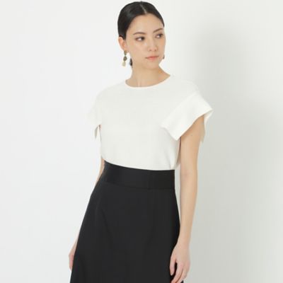 ＜EPOCA (Women)＞【Ｌａ　ｍａｇｌｉａ　ｅｓｔａｔｅ】リブテープ　デザインニット（Ｍ５Ｎ４１１６２＿＿）