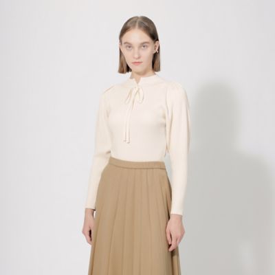 ＜EPOCA (Women)＞【Ｐｒｅｃｉｏｕｓ　２０２３年１２月号掲載】レーヨンストレッチ　リブニットプルオーバー（Ｍ５Ｎ４１２７９＿＿）