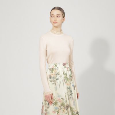 ＜EPOCA (Women)＞シアーコンビニットプルオーバー（Ｍ５Ｎ４３３５５＿＿）