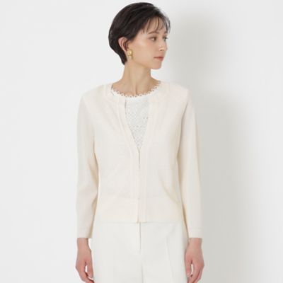＜EPOCA (Women)＞レーヨンナイロン　ニットカーディガン（Ｍ５Ｎ４６１７２＿＿）