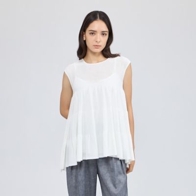＜EPOCA (Women)＞コットンファイン　ノースリーブニットプルオーバー（Ｍ５Ｎ４６６０４＿＿）