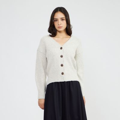 ＜EPOCA (Women)＞バルキーラメニットカーディガン（Ｍ５Ｎ５６６６８＿＿）