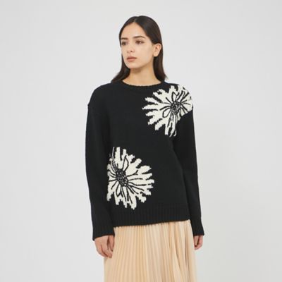 ＜EPOCA (Women)＞ビッグフラワーニットプルオーバー（Ｍ５Ｎ５９６１５＿＿）