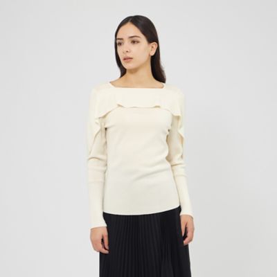 ＜EPOCA (Women)＞ドレープショルダーニット　プルオーバー（Ｍ５Ｎ６２６１８＿＿）