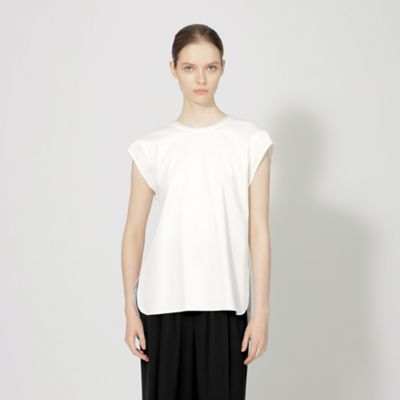 ＜EPOCA (Women)＞サテンコンビジャージー　チュニックカットソー（Ｍ５Ｐ１１３０３＿＿）