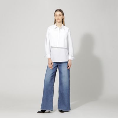 【ＴＷＥＮＴＹ　ＦＯＵＲ　ＤＥＮＩＭ】　バギーデニムパンツ（Ｍ５Ｒ０５３５９＿＿）
