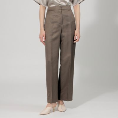 ＜EPOCA (Women)＞【ＥＰＯＣＡ　ＤＩ　ＢＡＳＥ】　リネンクロス　ストレートパンツ　《ＷＥＢ＆一部店舗限定》（Ｍ５Ｒ０８３５０＿＿）