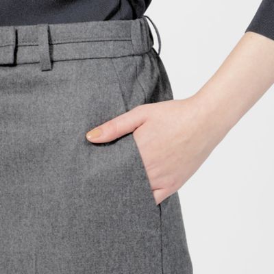【ＶＥＲＹ　ＮａＶＹ２０２４年１２月号掲載】ストレッチウールフラノ　ワイドストレートパンツ（Ｍ５Ｒ０８４７５＿＿）