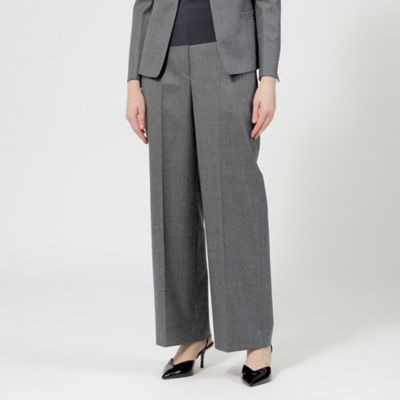 【ＶＥＲＹ　ＮａＶＹ２０２４年１２月号掲載】ストレッチウールフラノ　ワイドストレートパンツ（Ｍ５Ｒ０８４７５＿＿）