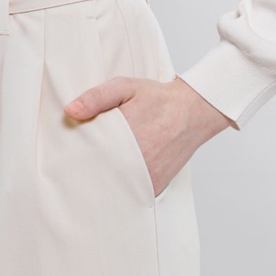 クリーンウールトロ　ワイドタックパンツ（Ｍ５Ｒ１０５０３＿＿）