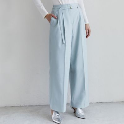 クリーンウールトロ ワイドタックパンツ（M5R10503＿＿