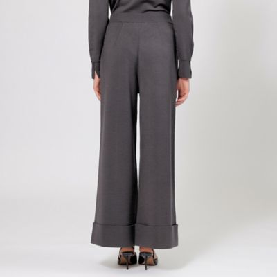 【Ｌａ　ｍａｇｌｉａ】　ニットワイドパンツ（Ｍ５Ｒ１５４５１＿＿）