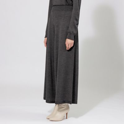 EPOCA ニットパンツ EPOCA DI BASE】 スーパーファインウール ニット