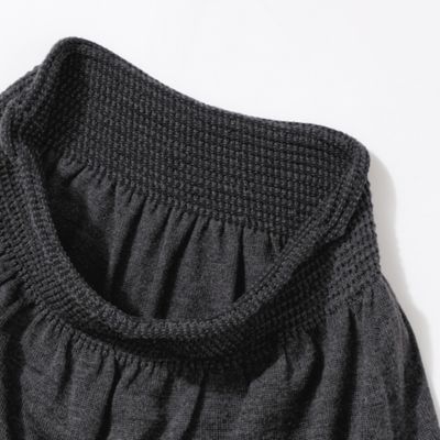 EPOCA ニットパンツ EPOCA DI BASE】 スーパーファインウール ニット