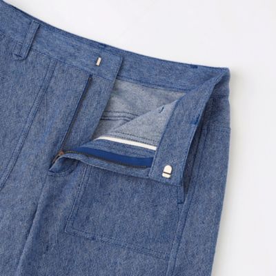 【ＶＥＲＹ　ＮａＶＹ２０２５年６月号掲載】リネンコットンデニム　ワイドクロップドパンツ（Ｍ５Ｒ２０５６０＿＿）