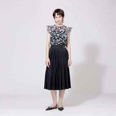 UTAA プリーツスカート XS ラミーポリエステル プリーツスカート（01-22FG09-204）｜K.T キヨコ