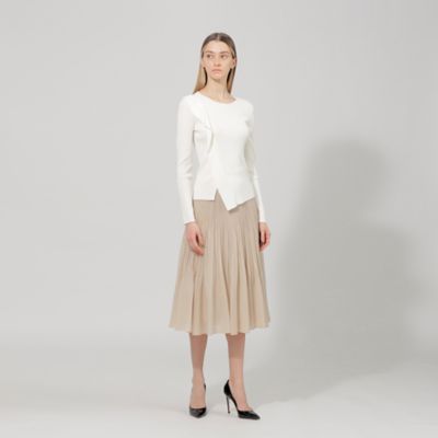 試着のみSalvatore Ferragamo プリーツスカート プリーツスカート - ウィメンズ | Ferragamo