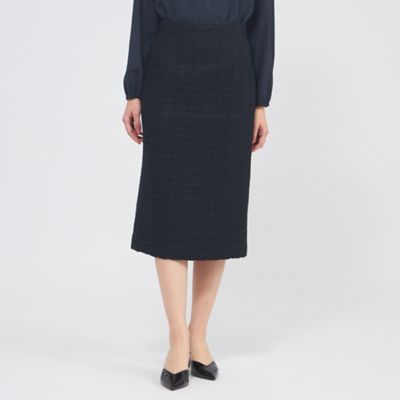 【のむこ】【美品】pheeny タイトスカート コットンファンシーツィード タイトスカート（M5S04712＿＿