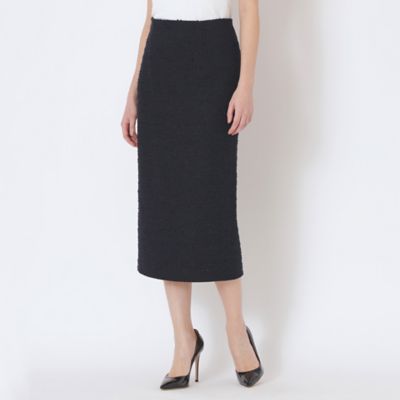 コットンナイロンツイード タイトスカート（M5S14143＿＿  