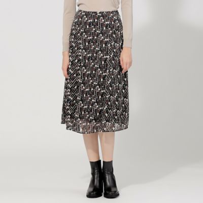 ＜EPOCA (Women)＞ジオメトリックプリント　フレアスカート（Ｍ５Ｓ１５２３６＿＿）