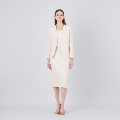【ＥＰＯＣＡ　ＤＩ　ＢＡＳＥ】　ウールシルクダブルクロス　スカート　《ＷＥＢ＆一部店舗限定》（Ｍ５Ｓ２１５４０＿＿）