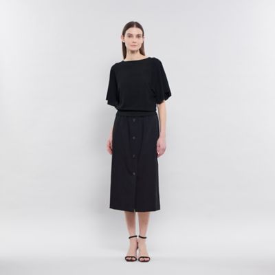 エポカ　未使用スラブストレッチ タイトスカート　黒 EPOCA｜スラブストレッチ タイトスカート | Rakuten Fashion