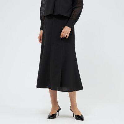 ＜EPOCA (Women)＞ハイツイストクレープ　セミフレアスカート（Ｍ５Ｓ２７６２６＿＿）