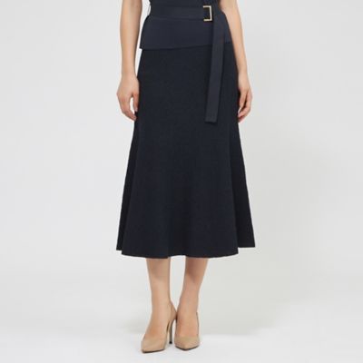 【ＶＥＲＹ　ＮａＶＹ２０２５年６月号掲載】Ｌａ　ｍａｇｌｉａ　ｅｓｔａｔｅ　ニットスカート（Ｍ５Ｓ３２５５７＿＿）