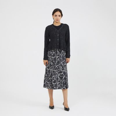 【EPOCA】カレンダーヴィンテージスカート Mサイズ グレー オックススカート(グレー) - seventen