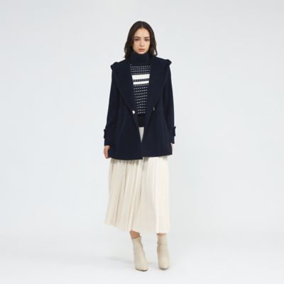 フィブリルサテン プリーツスカート（M5S45670＿＿） | EPOCA