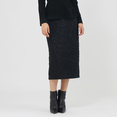 ＜EPOCA (Women)＞ラメフリンジニット　タイトスカート（Ｍ５Ｓ５０６２２＿＿）