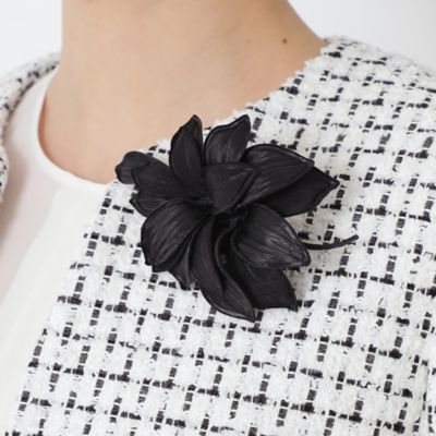 ＜EPOCA (Women)＞リーフモチーフ　コサージュ（Ｍ５Ｖ０１１０１＿＿）
