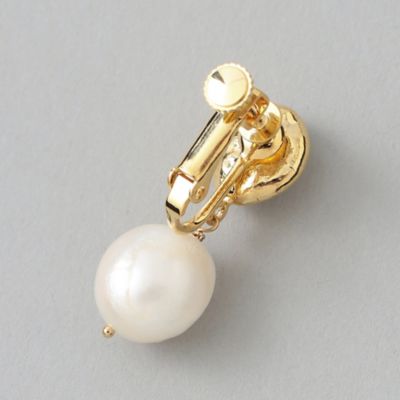 2/23限定SALE★ほぼ新品★【ete】イヤカフ淡水パール 淡水パールイヤリング（M5V11620＿＿） | EPOCA (Women