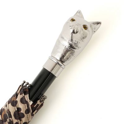【８０周年記念アイテム】ＦＯＸ　ＵＭＢＲＥＬＬＡＳコラボ　パンテール折りたたみ傘（Ｍ５Ｗ０１１９９＿＿）