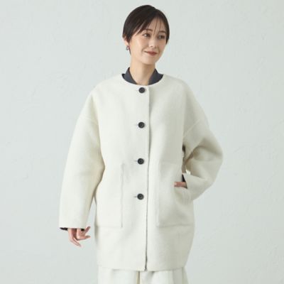 ＜CAST：＞ボンディングリバーシブルミドルコート（Ｎ５Ａ０３６３４＿＿）