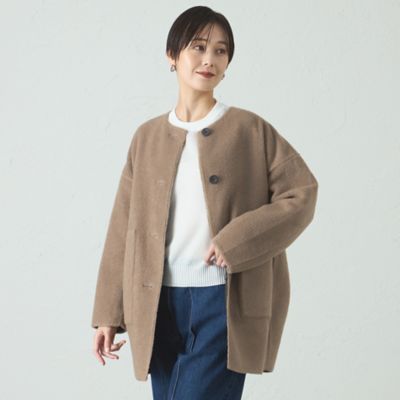 ボンディングリバーシブルミドルコート（N5A03634＿＿