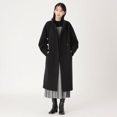 【イチオシ／蓄熱裏地】スタンドカラーロングコート（Ｎ５Ａ０５４４６＿＿）