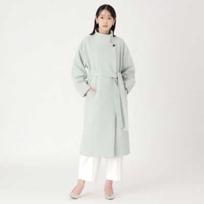 【イチオシ／蓄熱裏地】スタンドカラーロングコート（Ｎ５Ａ０５４４６＿＿）