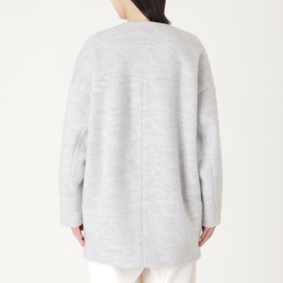 【イチオシ／蓄熱裏地】シャギーボンディングミドルコート（Ｎ５Ｂ０１４３５＿＿）