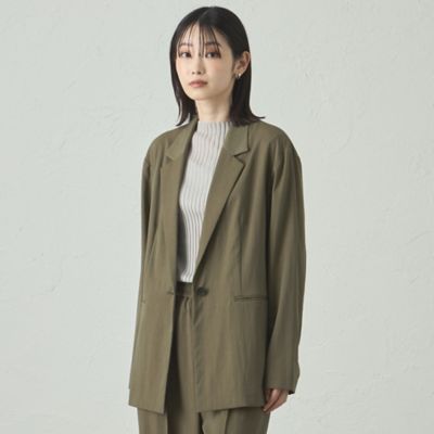 ＜CAST：＞【セットアップ対応／接触冷感】テーラードライトジャケット（Ｎ５Ｅ８２６１７＿＿）