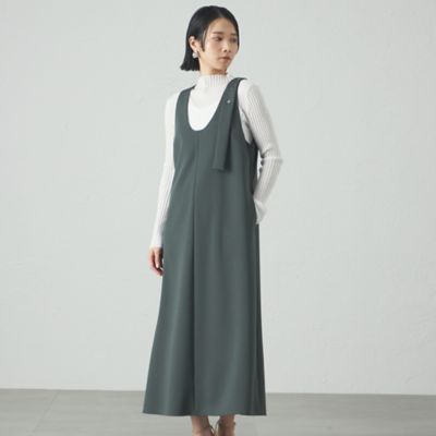 ＜CAST：＞【接触冷感／ＵＶ効果／セットアップ対応】ジャンスカワンピース（Ｎ５Ｊ０１５０２＿＿）