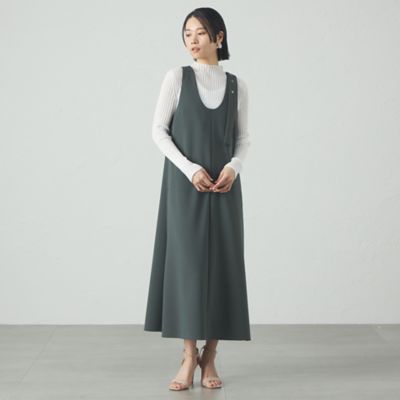 【接触冷感／ＵＶ効果／セットアップ対応】ジャンスカワンピース（Ｎ５Ｊ０１５０２＿＿）