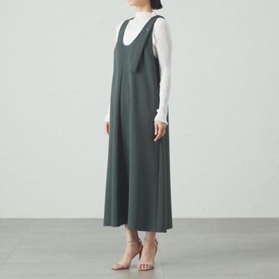 【接触冷感／ＵＶ効果／セットアップ対応】ジャンスカワンピース（Ｎ５Ｊ０１５０２＿＿）