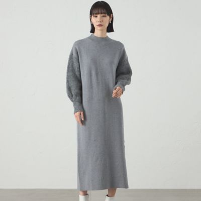 ＜CAST：＞【１枚で着映える】スタッズニットワンピース（Ｎ５Ｊ０５６４４＿＿）