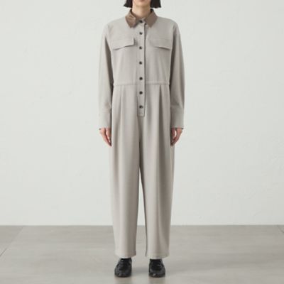 1枚で着映える】ソフトフランネルジャンプスーツ